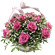 Гармония. Классическая композиция из роз и зелени в корзине - прекрасный выбор для каждого.. Болгария